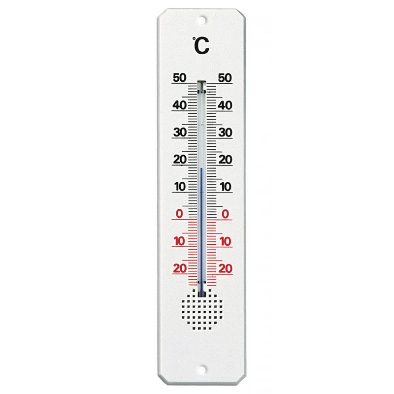 Thermomètre intérieur et extérieur à alcool -20°C à 50 °C