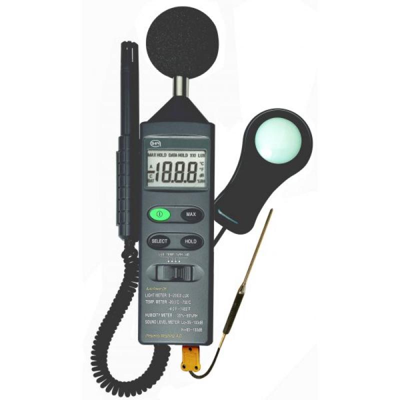 Thermomètre-Hygromètre-Sonomètre-Luxmètre