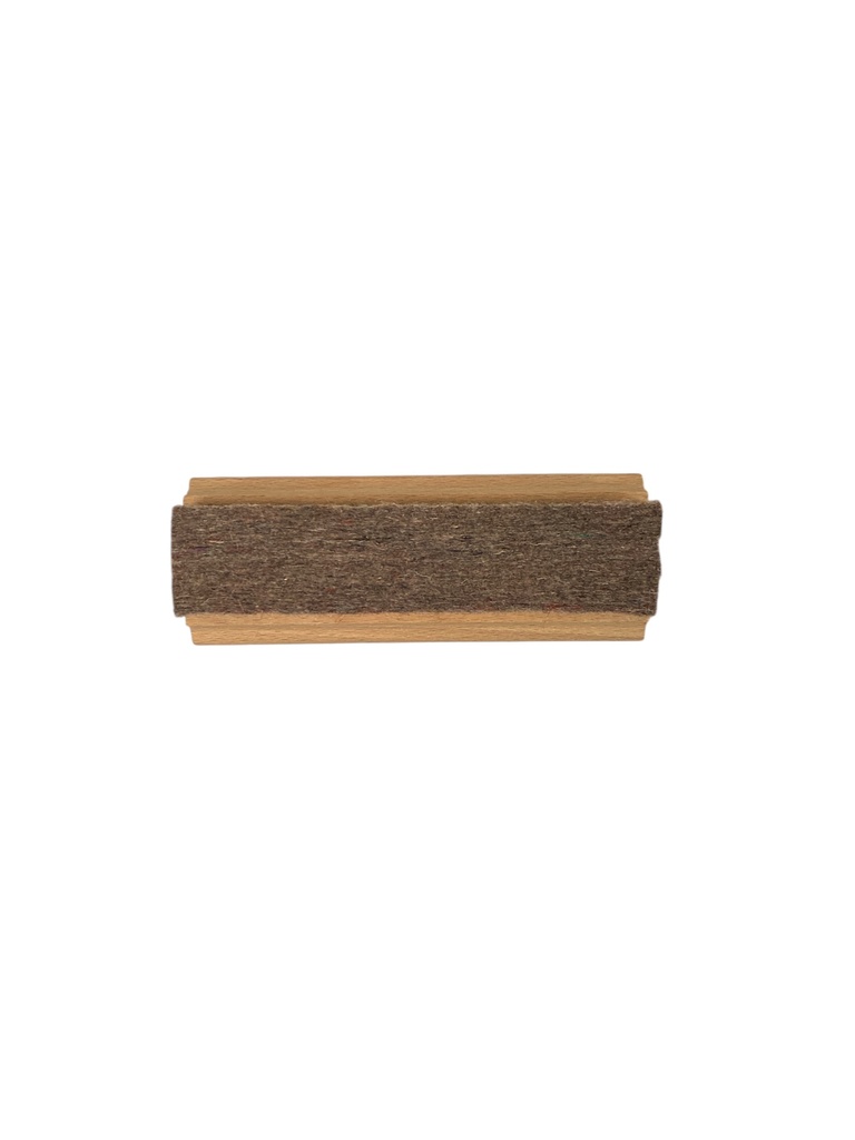 Brosse à tableau en bois largeur 3 feutres