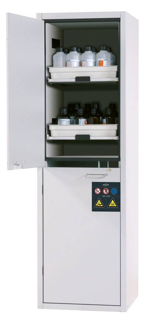 [250149-S85079] Armoire de sécurité ventilée acide/base (Série SL) Asecos (4 - L 597 x P 603 x H 1965)