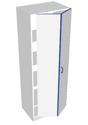 Armoire à portes pliantes