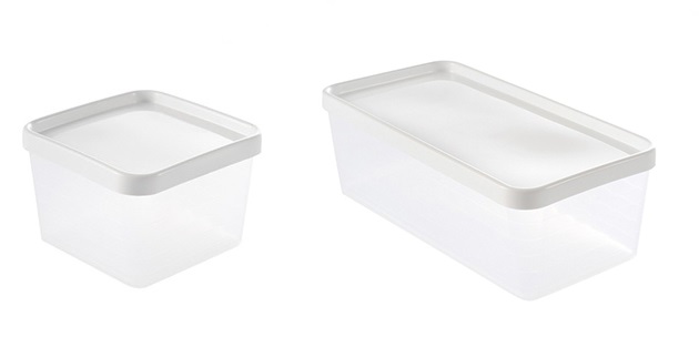 [S64086] Boîte frigo hermétique en polyéthylène (0.6 L)