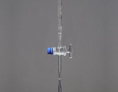 [520002-S50282] Burette de Mohr avec robinet en verre - classe B (25 mL, division 1/10 mL)