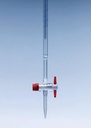 Burette robinet PTFE à bande photophore Classe AS - Pyrex®