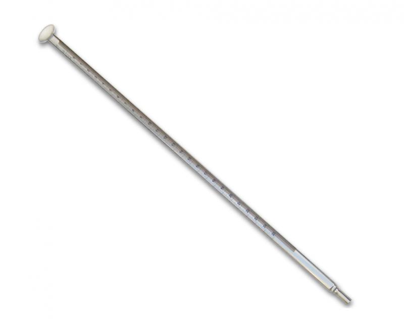 Burette de Mohr démontable avec robinet téflon