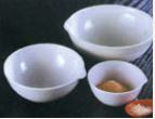 Capsule en porcelaine à fond plat