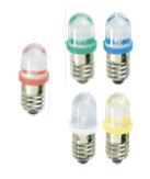 [S02048] Ampoules LED 12 V culot E10 - lot de 10 (Blanc)