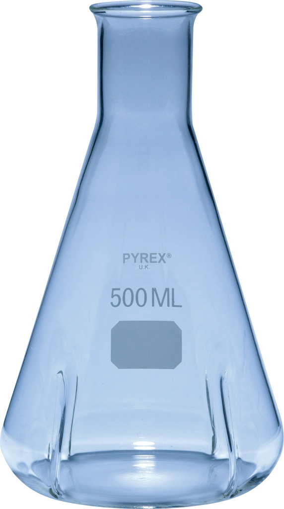 [S57087] Erlenmeyer à déflecteur Pyrex® (500 mL)