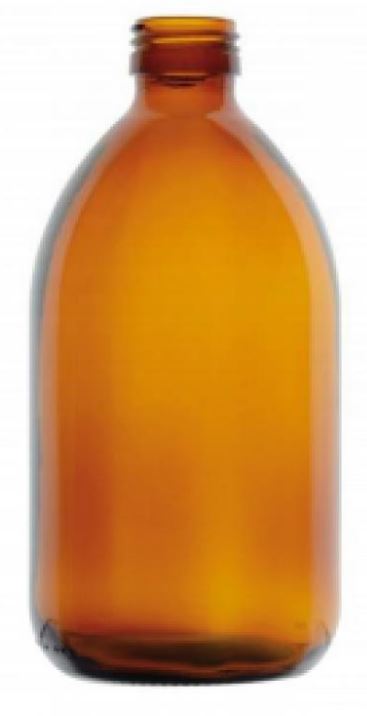 [#505116-S51297] Flacon verre brun à col étroit PP28 en verre ordinaire (30 mL)
