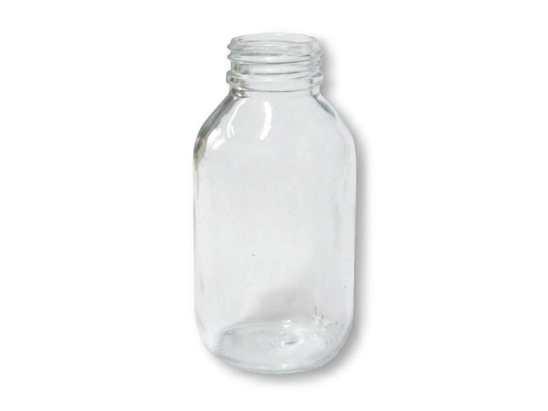 [#505110-S02067] Flacon verre blanc à col étroit PP28 en verre ordinaire (30 mL)
