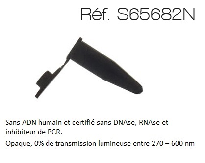 Microtubes Eppendorf gradués 1.5 mL