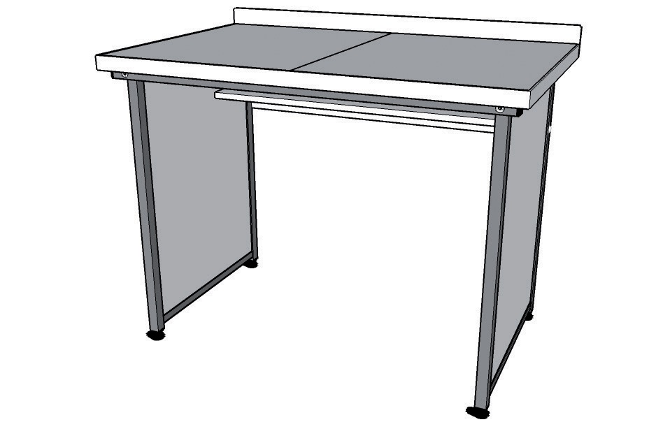 Paillasse élèves seches / 2 élèves