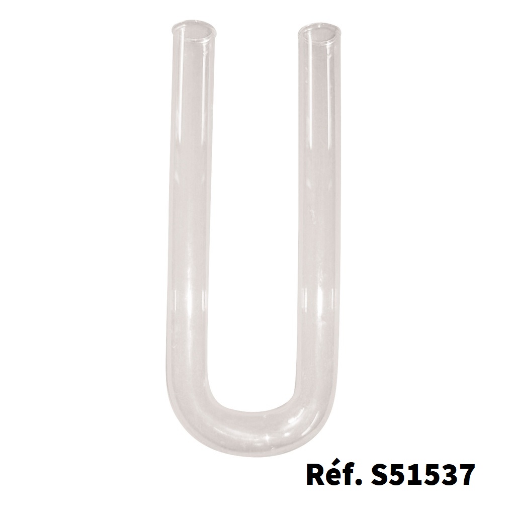 [S51537] Tube en U en VB3.3 (60mm - 16 x 160mm)
