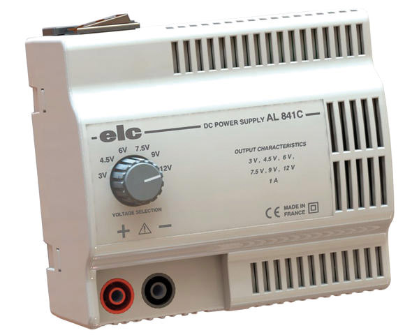 [#350014-S63626] Alimentation fixe AL841C 3-12 V - 1 A - CC