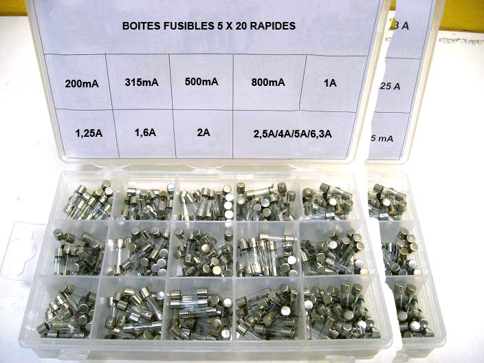 Boîte de fusibles temporisés