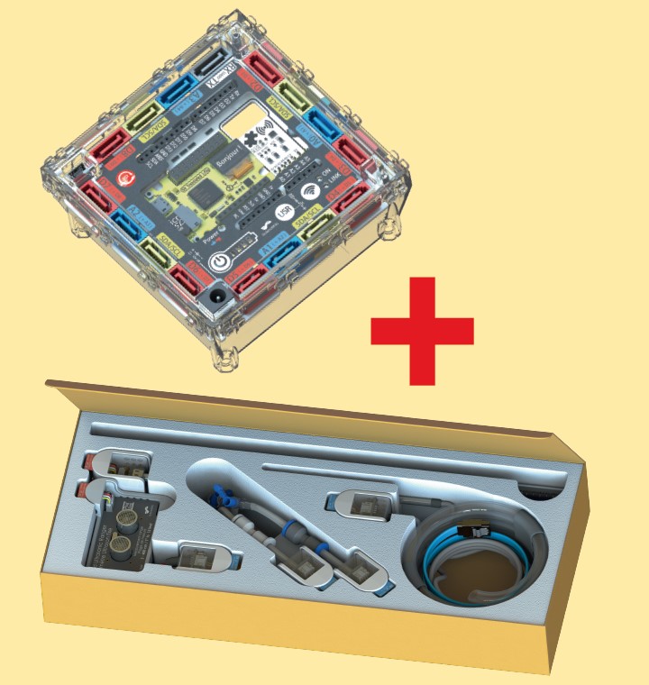 Pack Lycée Plug'Uino® Py - Microcontrôleur et capteurs - Python