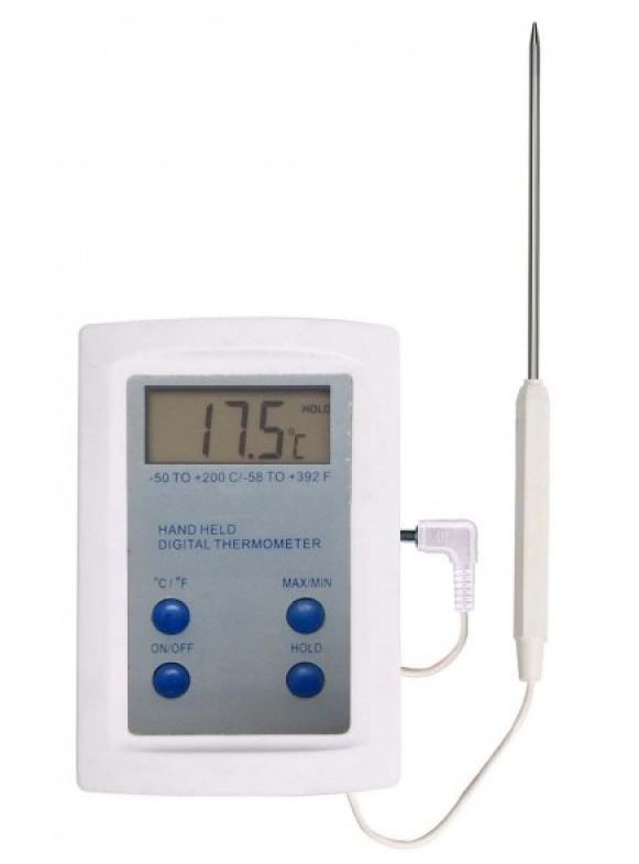 Thermomètre numérique avec sonde amovible -50-200°C