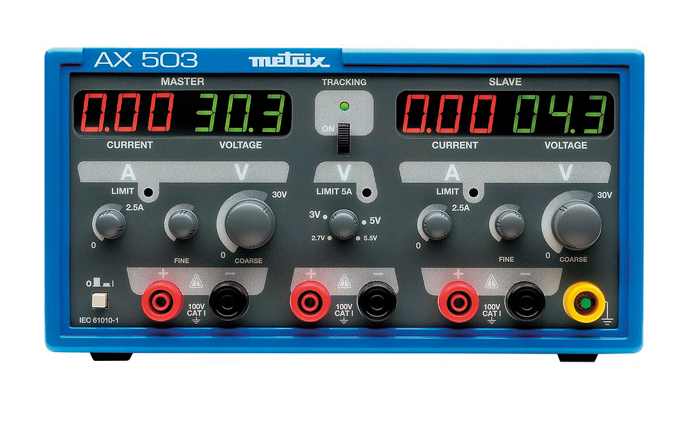 Alimentation stabilisée METRIX 3 sorties AX353