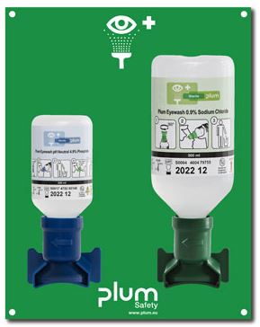 Flacon de solution saline pour lave oeil 500 mL