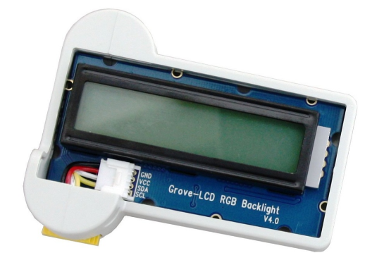 Module afficheur  LCD 16x2 caractères  monochrome Plug'Uino®