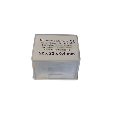 Lamelle planées 22 x22 x 0,4 mm - Boîte de 10