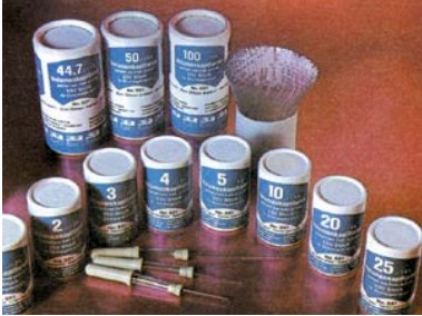 Micropipettes capillaires de bout en bout (lot de 100)