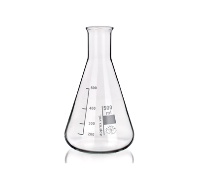 [S50707] Erlenmeyer - col étroit - Simax® (50 mL)