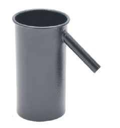 [S67407] Vase à trop plein de Boudreau incassable (H115mm - Ø90mm)