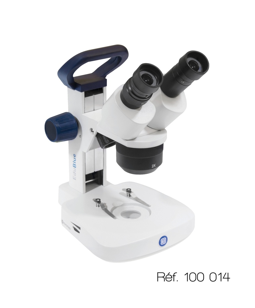 [#100014-S01356] Loupe binoculaire  à crémaillère EduBlue Euromex (x1 - x3)