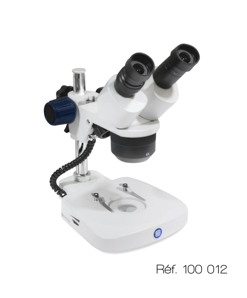 [#100012-S01357] Loupe binoculaire à colonne EduBlue Euromex (x1 - x3)