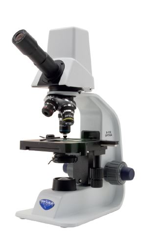 [S01265] Microscope digital Série B150 Optika (Monoculaire - 1MP - 4/10/40 Plans)