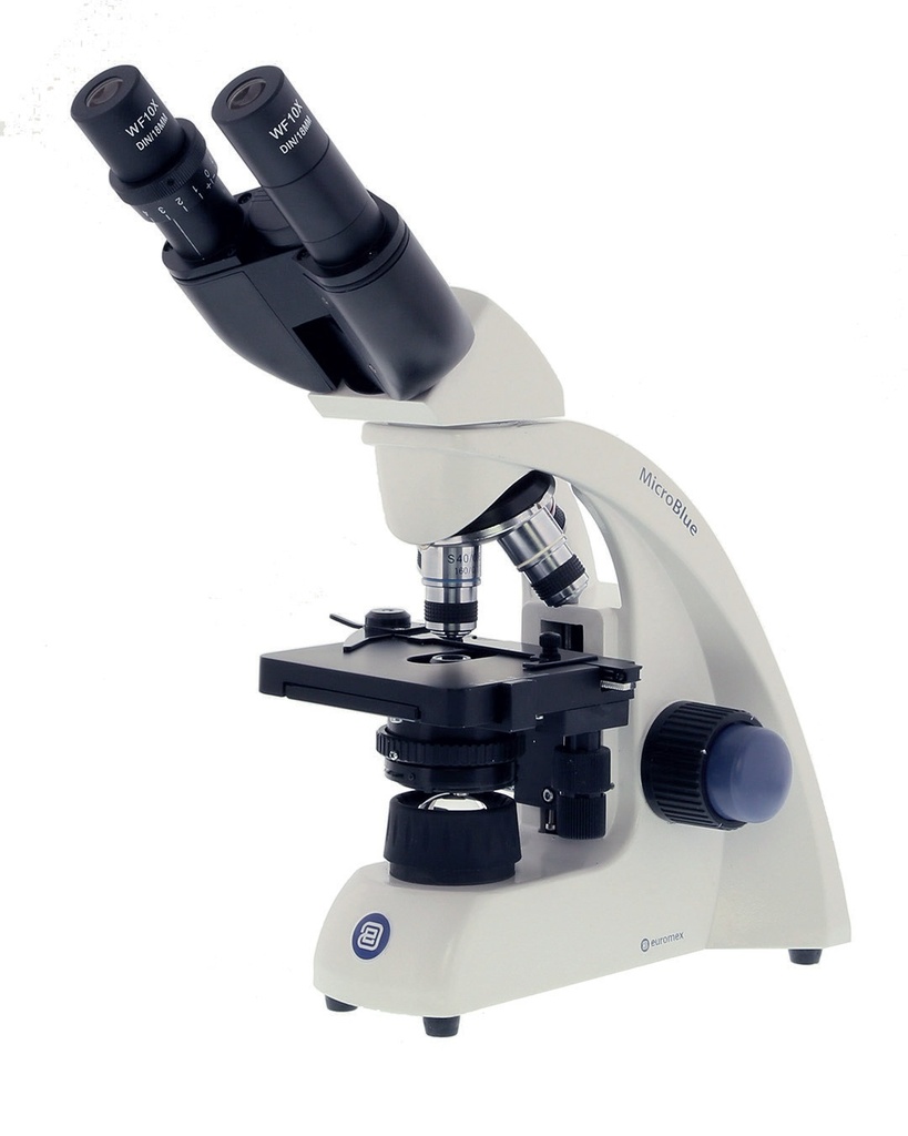 Microscope binoculaire chariot x4x10x40 MicroBlue Euromex