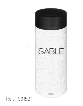 [#032028-S01521] Sable coloré 750 g (Rouge)