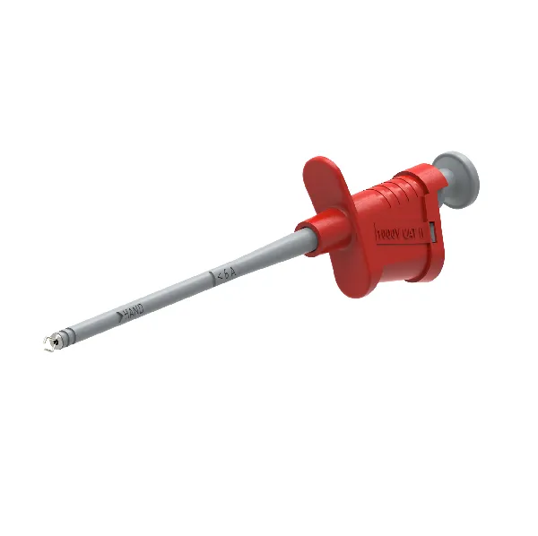 Grippe-test flexible avec pines et raccord 4 mm - Electro PJP