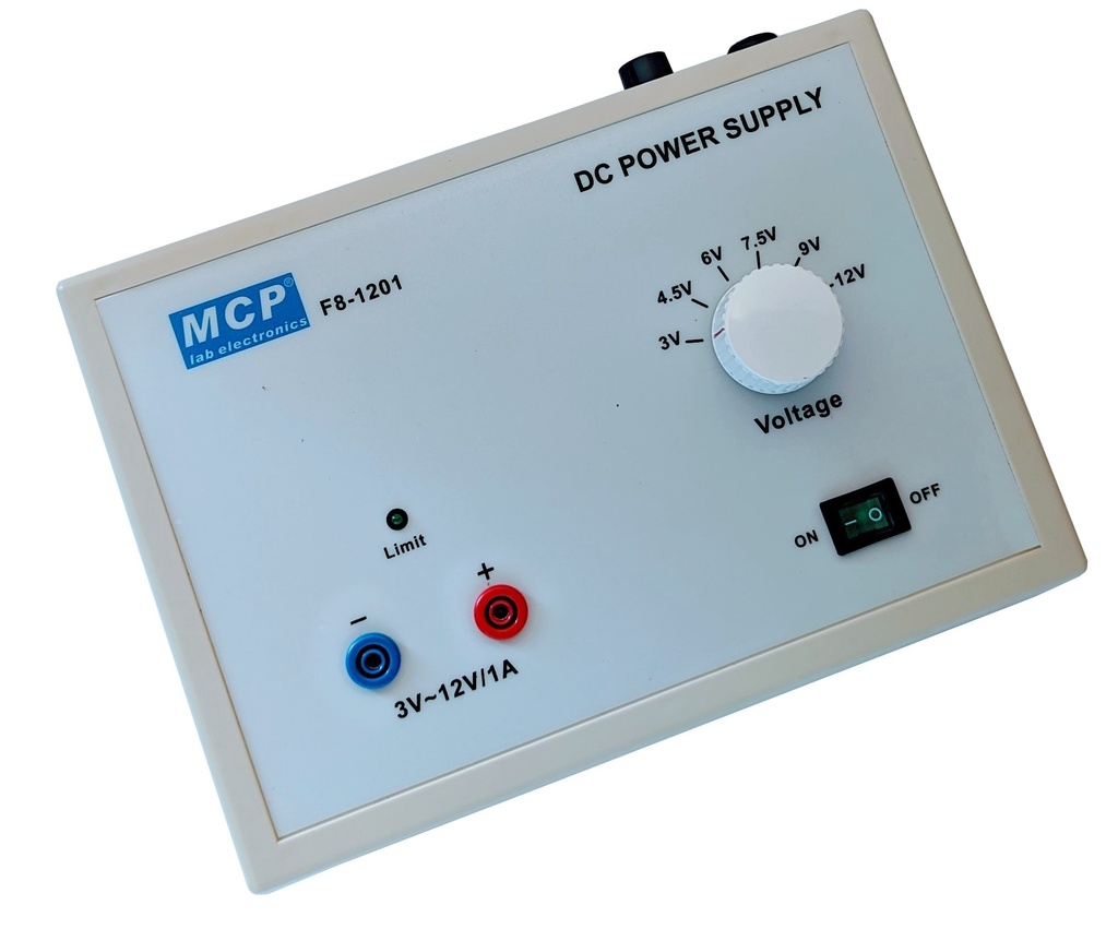 Alimentation pupitre 3-4,5-6-7,5-9-12 VCC / 1 A