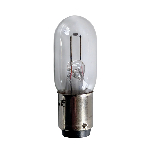 Ampoule halogène à baïonnette 6V-15W - 2 plots