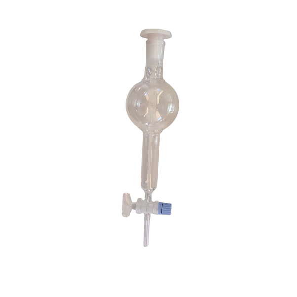 Ampoule à décanter sphérique -Clé en verre- 125 mL