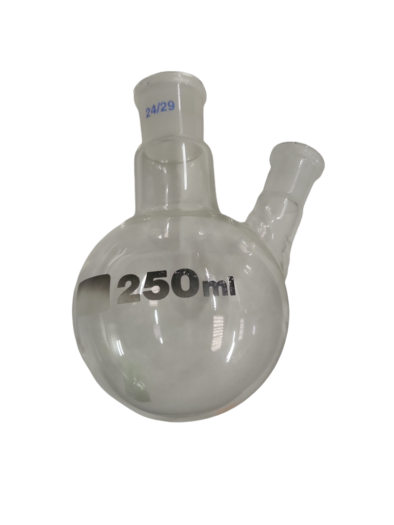 Ballon fond plat - rodé 24/29 et 10/19 - 50 mL