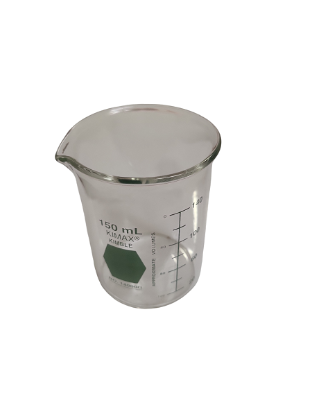 Bécher KIMAX® - Forme Basse - Couleur vert- 150 mL - Lot de 12