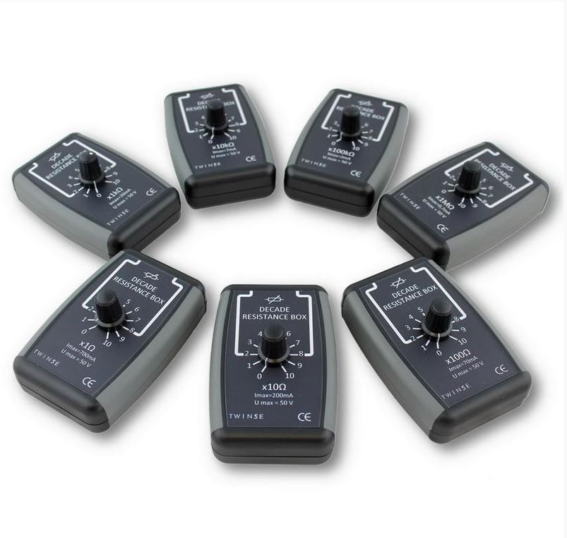Boite mono décade 1 à 10 ohms