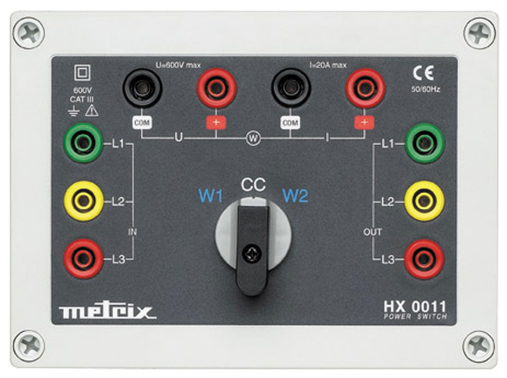 Commutateur de wattmètre Metrix HX0011