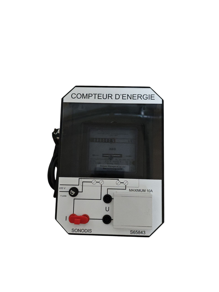 Compteur électrique didactique