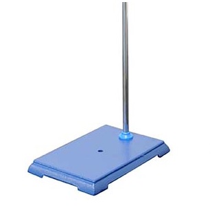 Statif plateau en fonte 300X180 mm et tige Ø 10 longueur 600 mm
