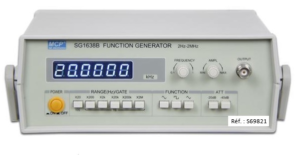 GENERATEUR DE FONCTION SG1638B