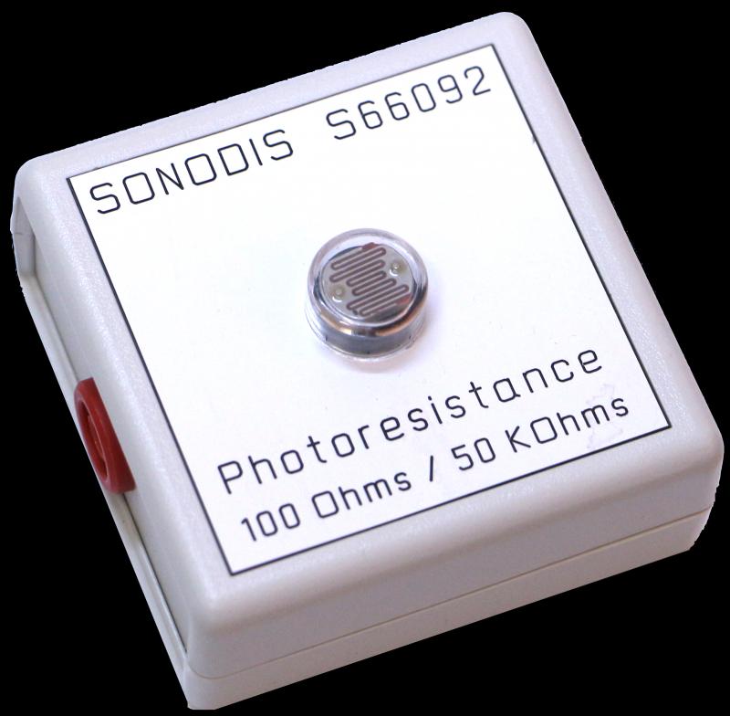 Photorésistance sur boitier