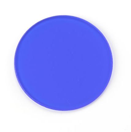 Filtre bleu dia. 32 mm pour microscopes Euromex