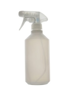 Flacon rond atomiseur vaporisateur - 500 mL