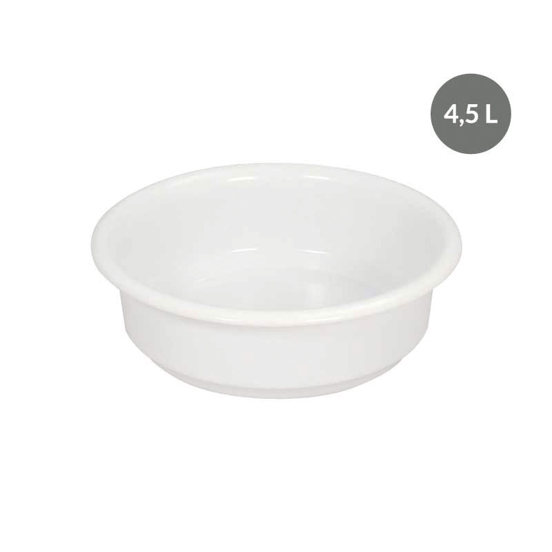 [S60645] Cuvette ronde en plastique (4,5 L)