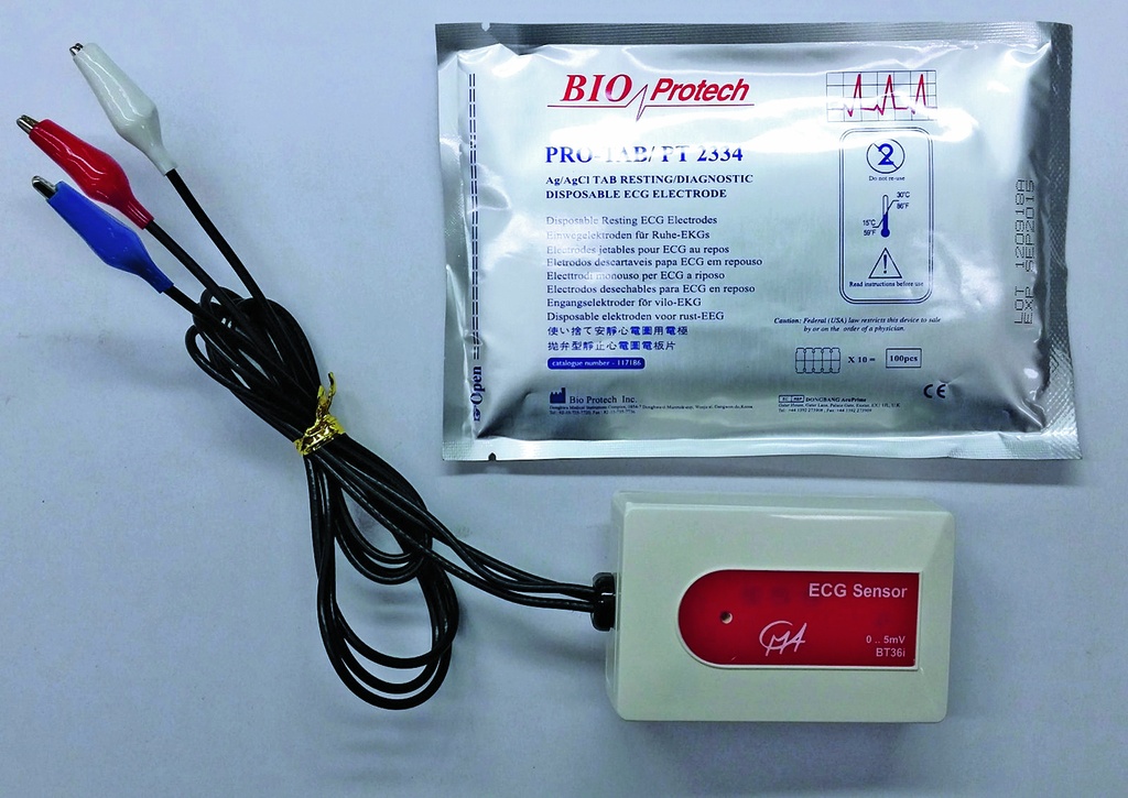 Capteur WiLab et VinciLab - Rythme cardiaque et électrocardiogramme