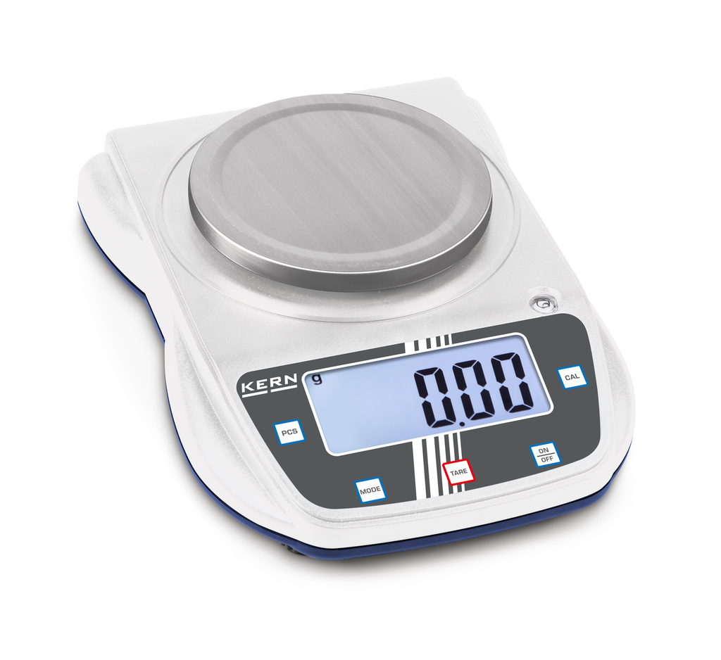 Balance compacte EHA avec plateau inox et adaptateur secteur Kern